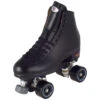 Riedell 111 Angel Roller Skates Black - Wide D Width