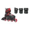 Rollerblade Fury Combo Adjustable Kids Skates - Black/Red 2 Rollerblade Fury Combo Adjustable Kids Skates - Black/Red -Skateboard Series 1320 1320 resize 07373600741 FURY COMBO 01