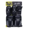 187 Killer Pads Adult Six Pack - Black -Skateboard Series 187 killer pads adult six pack black