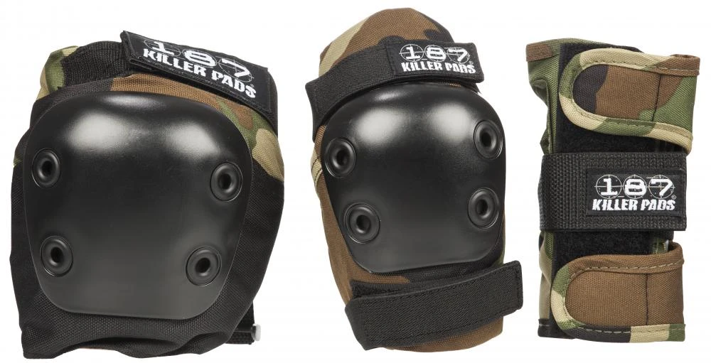 187 Killer Pads Junior Six Pack - Camo 4 187 Killer Pads Junior Six Pack - Camo - Image 2
