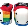 187 Killer Pads Slim Knee Pads - Rainbow -Skateboard Series 187 killer pads slim knee pads rainbow