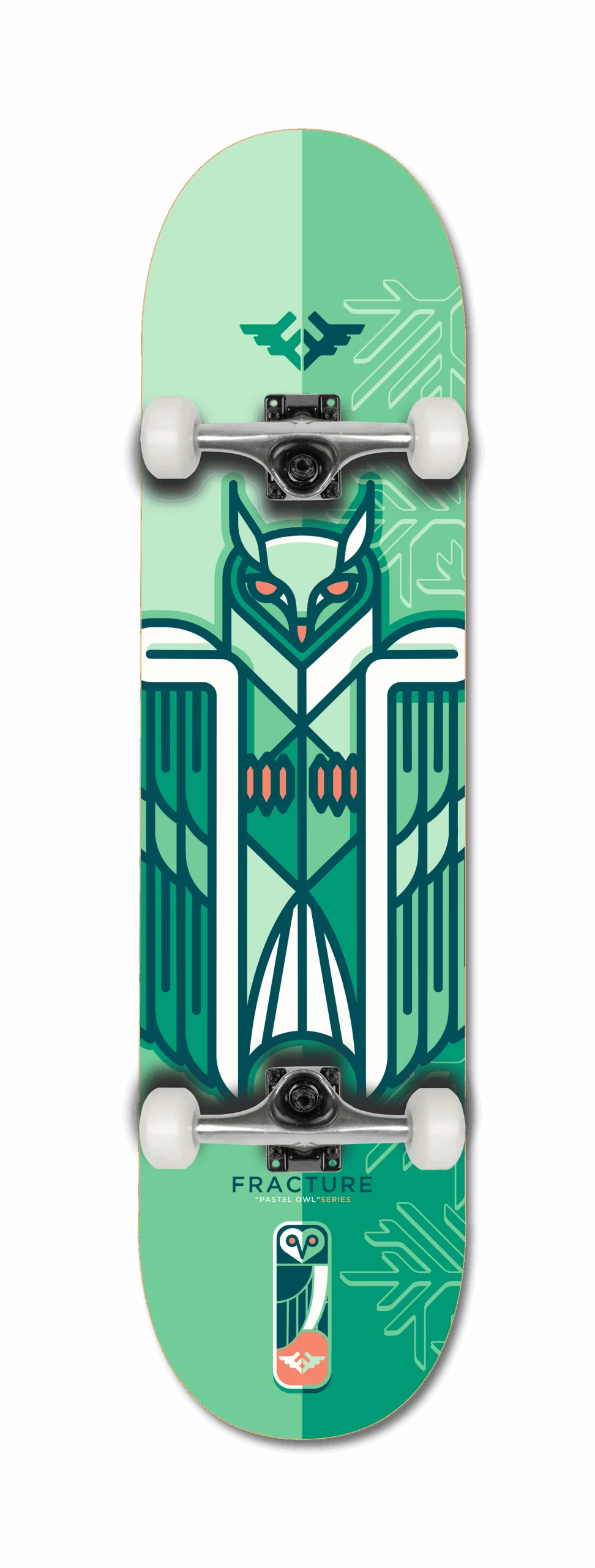 Fracture X Jono Wood Green Complete Skateboard - 8.25" 3 Fracture X Jono Wood Green Complete Skateboard - 8.25"