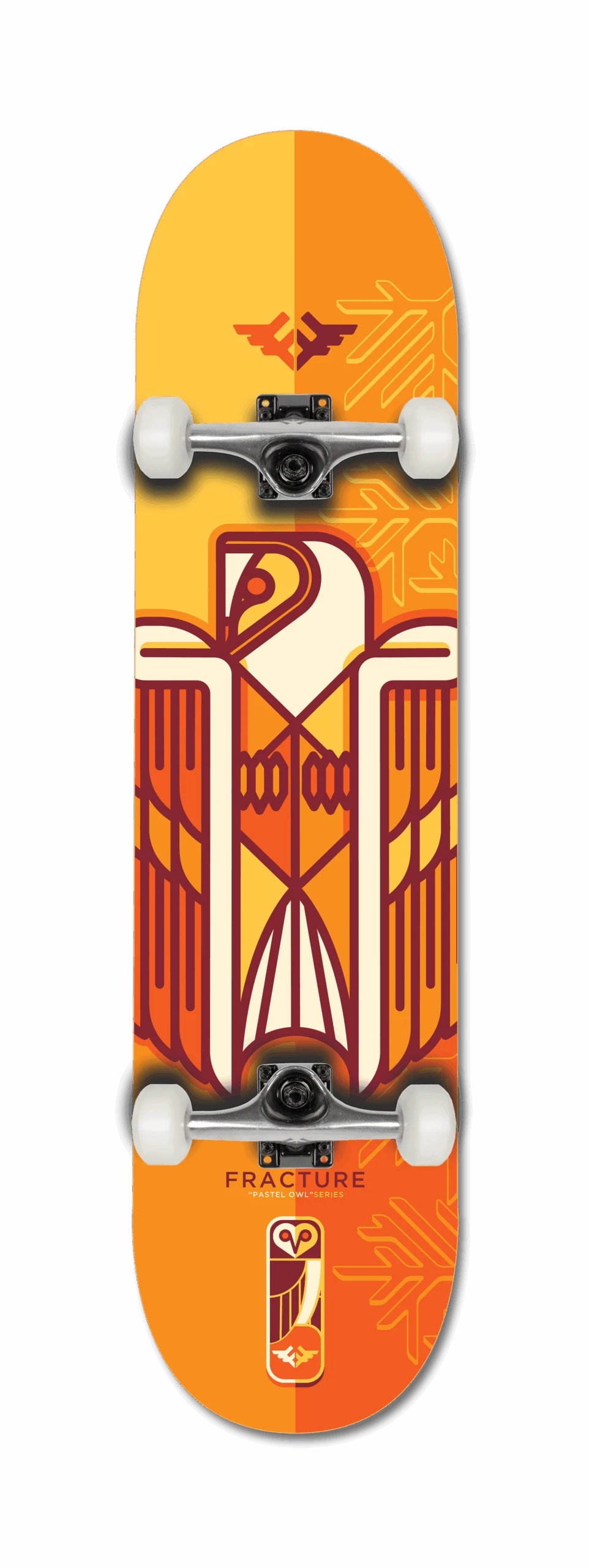 Fracture X Jono Wood Yellow Complete Skateboard - 7.75" 3 Fracture X Jono Wood Yellow Complete Skateboard - 7.75"