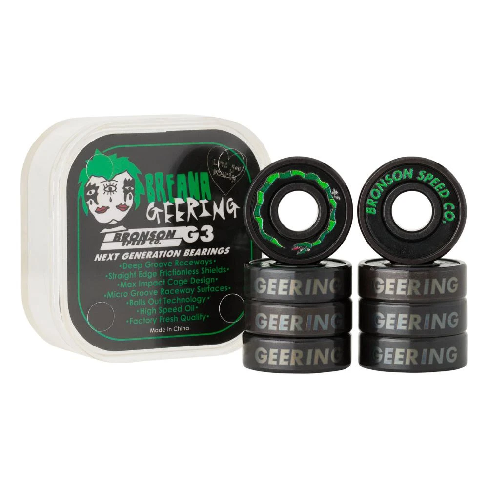 Bronson Speed Co Breanna Geering Pro G3 Bearings 3 Bronson Speed Co Breanna Geering Pro G3 Bearings