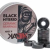 Kaltik Black Ceramic Hybrid Bearings - Set Of 8 -Skateboard Series BlackCeramicABEC9 PhotoRoom.png PhotoRoom