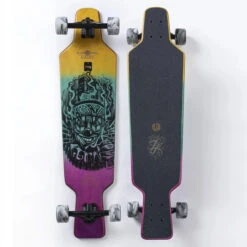 California Locos X Mister Cartoon Payaso Drop Through Longboard - 38"