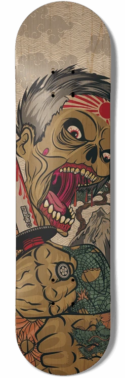 Shibui Zombie Yakuza Skateboard Deck - 8.25"