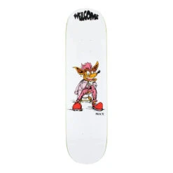 Welcome Crash Evan Mock Pro Model On Island White Deck - 8.38"