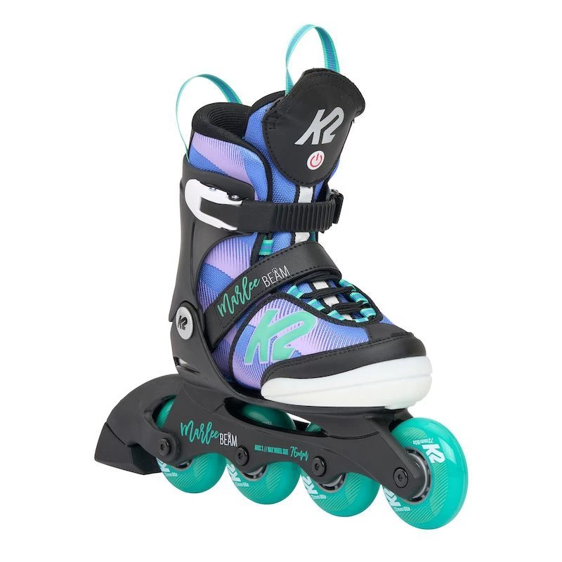 K2 Marlee Beam Adjustable Size Skates - Purple/Blue 3 K2 Marlee Beam Adjustable Size Skates - Purple/Blue