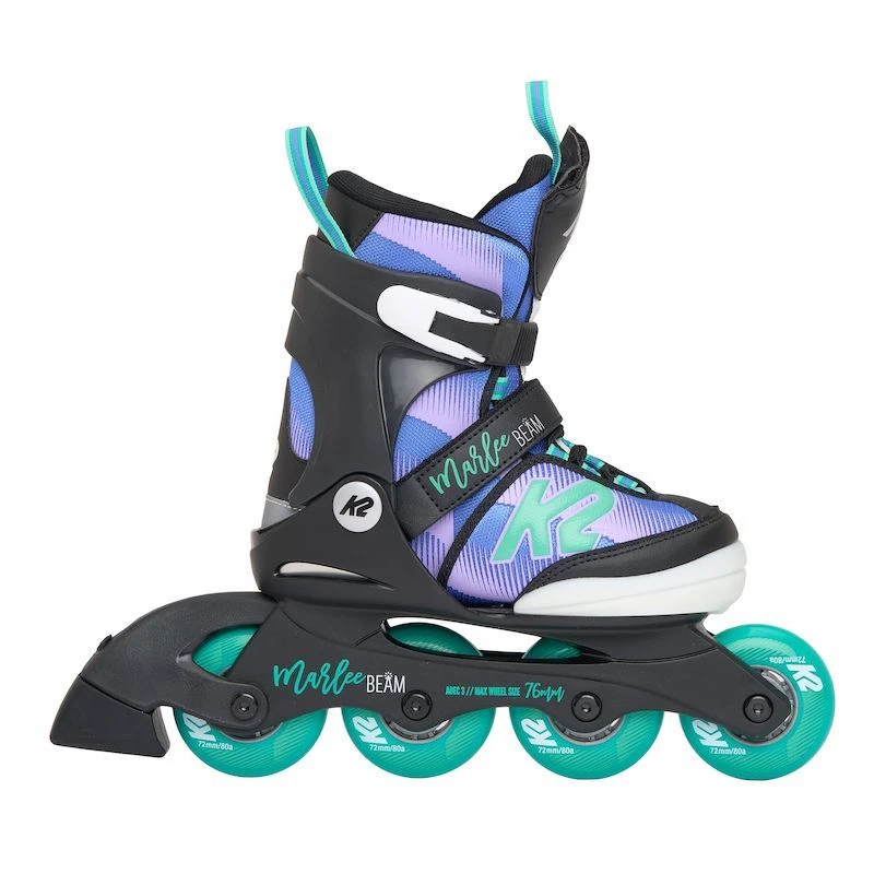 K2 Marlee Beam Adjustable Size Skates - Purple/Blue 4 K2 Marlee Beam Adjustable Size Skates - Purple/Blue - Image 2