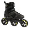 Rollerblade Macroblade 110 3WD Mens Skates - Black/Lime -Skateboard Series RollerbladeMacroblade1103WDMensSkates BlackLime