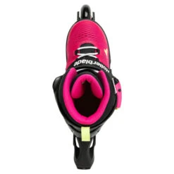 Rollerblade Microblade Adjustable Kids Skates - Pink/Green 7 Rollerblade Microblade Adjustable Kids Skates - Pink/Green -Skateboard Series RollerbladeMicrobladeAdjustableKidsSkatesPinkGreen2
