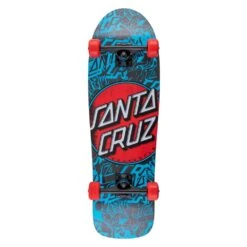 Santa Cruzer Contra Distress Shaped Cruiser Skateboard - 31.7"