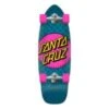 Santa Cruz Pink Dot Check Cut Back Surf Skate - 29.95"