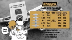 Slappy ST1 Hollow Inverted Silver Trucks - 8.0" 7 Slappy ST1 Hollow Inverted Silver Trucks - 8.0" -Skateboard Series Slappchart 1e77c7a5 32ec 4738 8935 1def3b22a34c