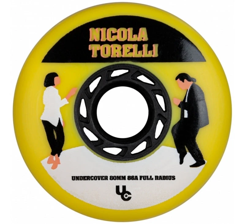 Undercover Nicola Torelli Movie Wheels Full Radius 80mm 86a - Set Of 4 3 Undercover Nicola Torelli Movie Wheels Full Radius 80mm 86a - Set Of 4