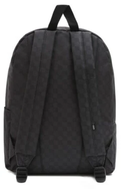 Vans Old Skool Check Backpack - Black/Charcoal 5 Vans Old Skool Check Backpack - Black/Charcoal -Skateboard Series VansOldSkoolCheckBackpack BlackCharcoal
