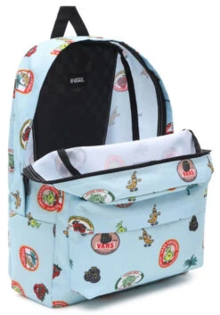 Vans Old Skool IIII Backpack - Blue -Skateboard Series VansOldSkoolIIIIBackpack Blue3