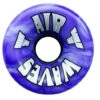 Air Waves Purple/White Swirl Wheels 65mm - Set Of 4 -Skateboard Series air waves purple and white swirl wheels