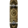 Blueprint Home Heart Black/Gold Skateboard - 8.0"