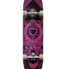 Blueprint Home Heart Black/Pink Skateboard - 7.75" -Skateboard Series blueprint home heart black pink skateboard