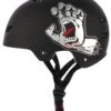 Bullet X Santa Cruz Screaming Hand Helmet - Matt Black