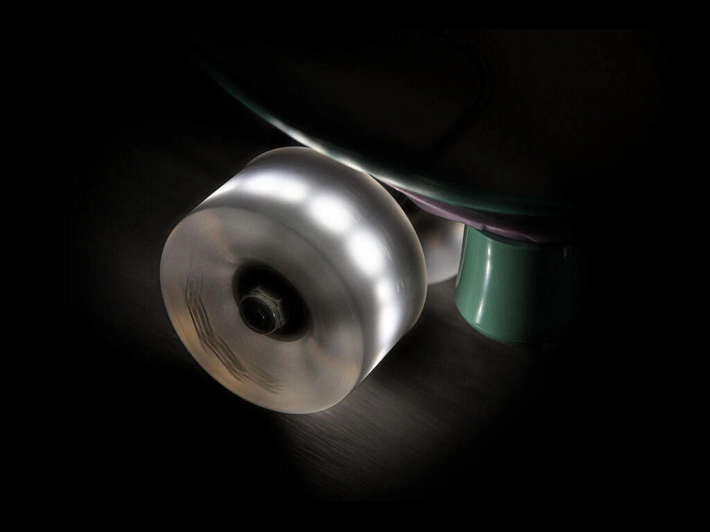 Chaya Neons LED Light Up Roller Skate Wheels Black 65mm 78a - 4 Pack 5 Chaya Neons LED Light Up Roller Skate Wheels Black 65mm 78a - 4 Pack - Image 3