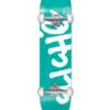 Cliche Handwritten Teal/White Skateboard - 7.375"