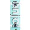Enjoi Helvetica Neue FP Aqua Skateboard - 8.0" -Skateboard Series enjoi helvetica neue fp aqua skateboard