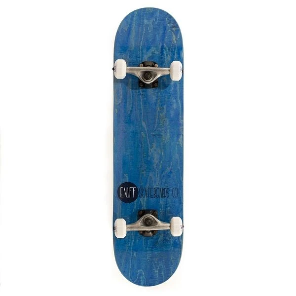 Enuff Logo Stain Skateboard - Blue 7.75" 3 Enuff Logo Stain Skateboard - Blue 7.75"
