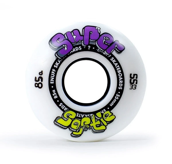 Enuff Super Softie Skateboard Wheels - 55mm 85a 3 Enuff Super Softie Skateboard Wheels - 55mm 85a