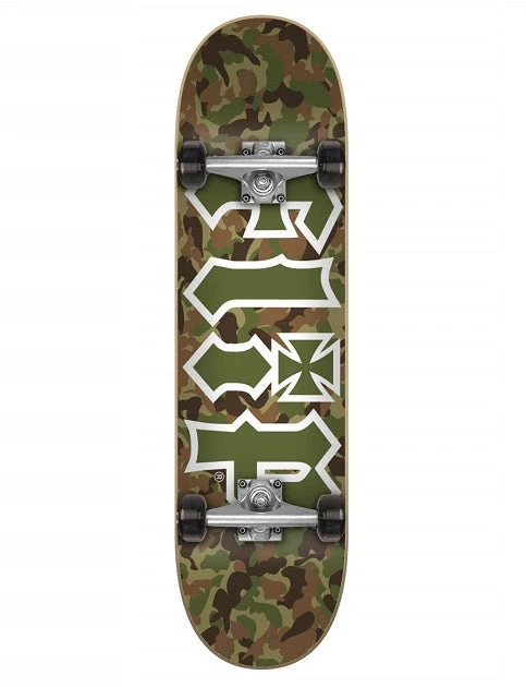 Flip HKD Team Combat Green Skateboard - 7.5" 3 Flip HKD Team Combat Green Skateboard - 7.5"