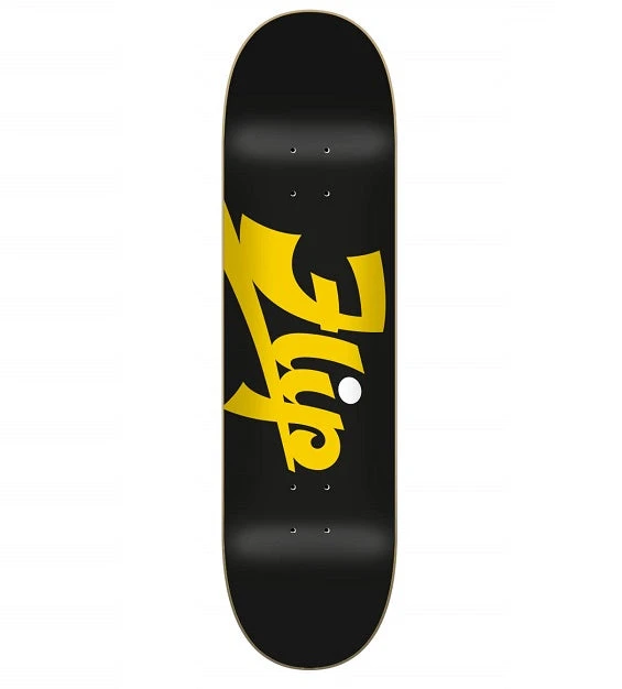 Flip Script Black Skateboard Deck - 8.25" 3 Flip Script Black Skateboard Deck - 8.25"