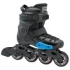 FR Skates FR Junior Adjustable Black Skates -Skateboard Series fr junior adjustable in line skates black