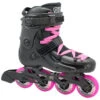FR Skates FRW 80 Inline Skates - Black/Pink -Skateboard Series fr skates frw 80 inline skates black pink