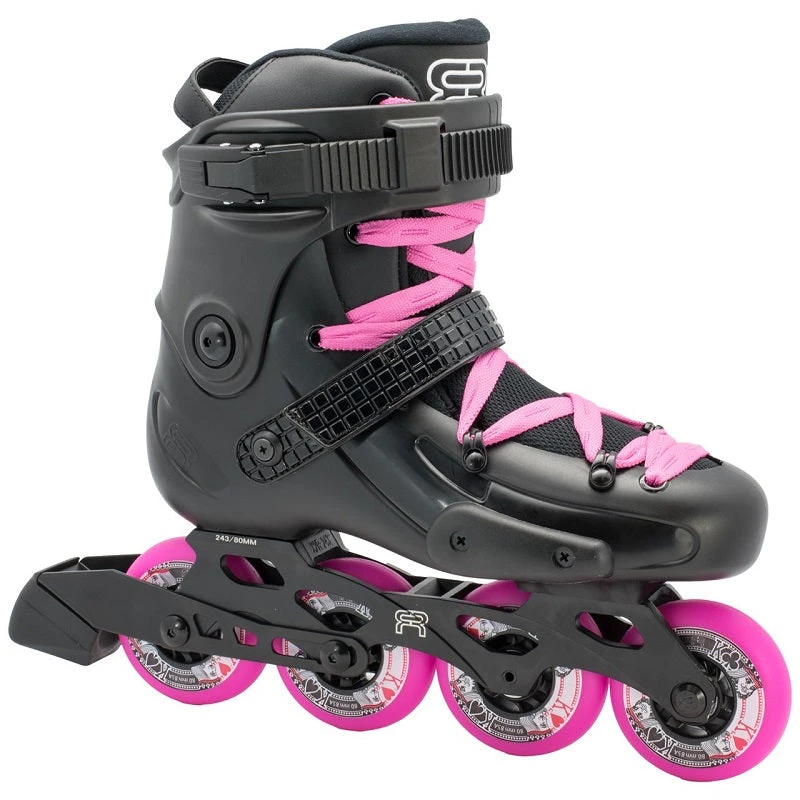 FR Skates FRW 80 Inline Skates - Black/Pink 3 FR Skates FRW 80 Inline Skates - Black/Pink