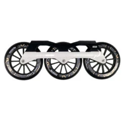 Ground Control Tri Skate Frame V3 125mm Complete Setup - Black/Silver