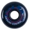 Ground Control Turbulence Black Wheels 64mm 90a - Set Of Four -Skateboard Series ground control turbulence black wheels 64mm 90a