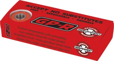 Independent GP-R Bearings 3 Independent GP-R Bearings