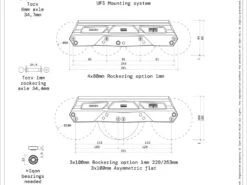 Iqon AG Decode Pro 80 Dark UFS Frames And Bearings Combo 8 Iqon AG Decode Pro 80 Dark UFS Frames And Bearings Combo -Skateboard Series iqon ag decode pro 80 ufs frame specs
