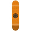 Karma Logo Seal Orange Skateboard Deck - 8.25" -Skateboard Series karma logo seal orange skateboard deck