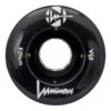 Luminous Light Up Quad Wheels Black 62mm - 4 Pack