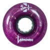 Luminous Light Up Quad Wheels Purple Haze 62mm - 4 Pack -Skateboard Series luminous light up quad wheels purple haze