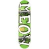 Meow Logo Green Skateboard - 7.75" -Skateboard Series meow logo green skateboard