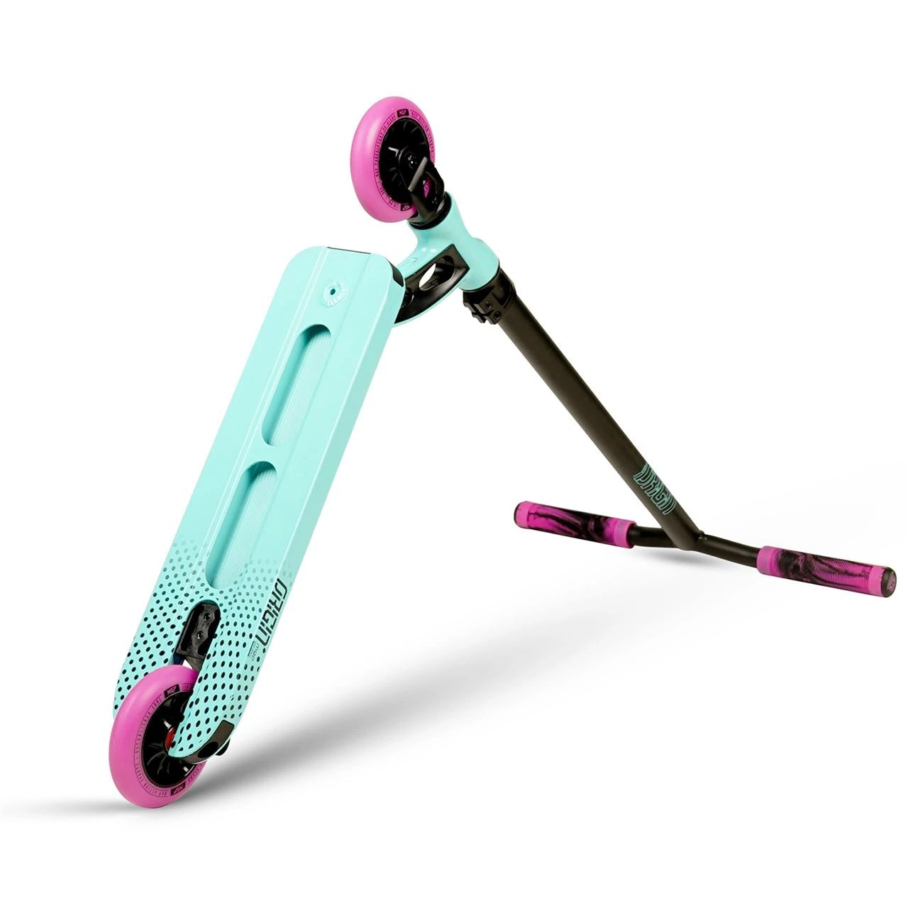 MGP VX Origin II Shredder Pro 5" Stunt Scooter - Teal/Pink 4 MGP VX Origin II Shredder Pro 5" Stunt Scooter - Teal/Pink - Image 2