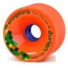 Orangatang Durian Longboard Wheels - Orange 75mm 80a -Skateboard Series orangatang durian longboard wheels orange 75mm 80a
