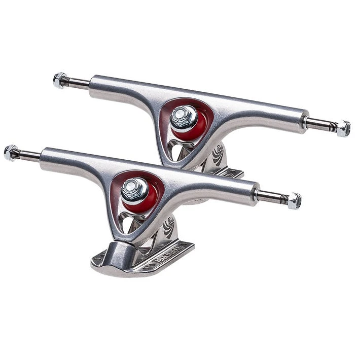 Paris V3 180mm 50° Longboard Trucks - Polished Silver 3 Paris V3 180mm 50° Longboard Trucks - Polished Silver