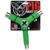 Pig Skateboard Tool - Green 2 Pig Skateboard Tool - Green -Skateboard Series pig skateboard tool green