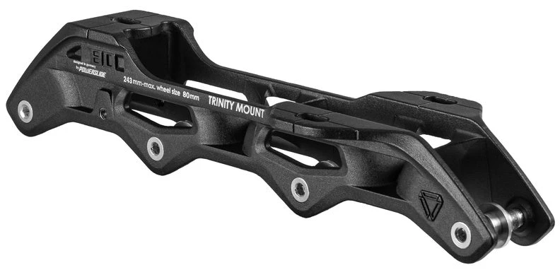 Powerslide Elite Casted AL Frames 243mm 4 X 80 - Black - Image 2