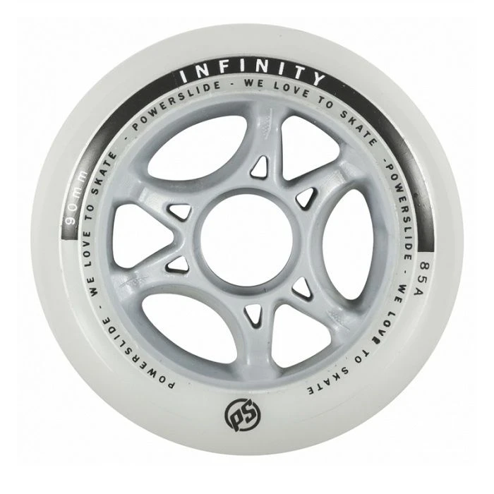 Powerslide Infinity II Inline Skate Wheels 85a - 4 Pack 3 Powerslide Infinity II Inline Skate Wheels 85a - 4 Pack